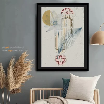 تابلو مینیمال ارزان خاص - پیکربندی اصولی – تابلو مینیمال آرت - اسپو دکور