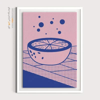 تابلو مینیمال مدرن با طراحی نو - آرامش در حال تکامل – تابلو مینیمال آرت - اسپو دکور