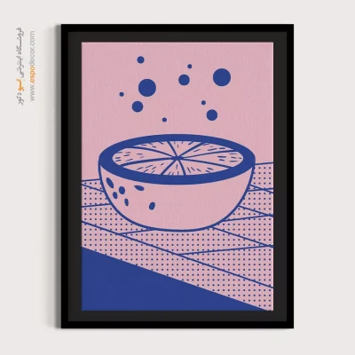 تابلو مینیمال مدرن با طراحی نو - آرامش در حال تکامل – تابلو مینیمال آرت - اسپو دکور