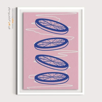 تابلو مینیمال در دکوراسیون مدرن برای دکور - نظم آرام – تابلو مینیمال آرت - اسپو دکور