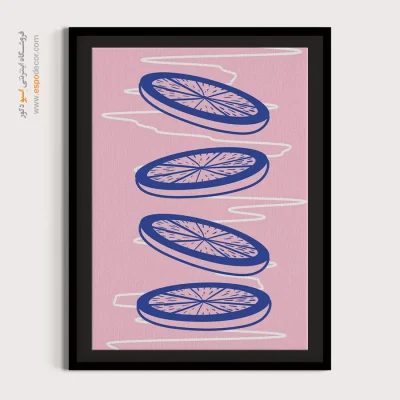 تابلو مینیمال در دکوراسیون مدرن برای دکور - نظم آرام – تابلو مینیمال آرت - اسپو دکور