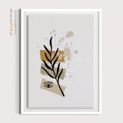 تابلو مینیمال مدرن - خطوط هنری – تابلو مینیمال آرت - اسپو دکور