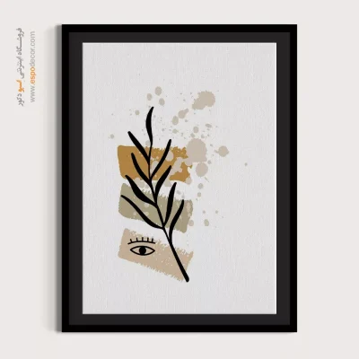 تابلو مینیمال مدرن - خطوط هنری – تابلو مینیمال آرت - اسپو دکور