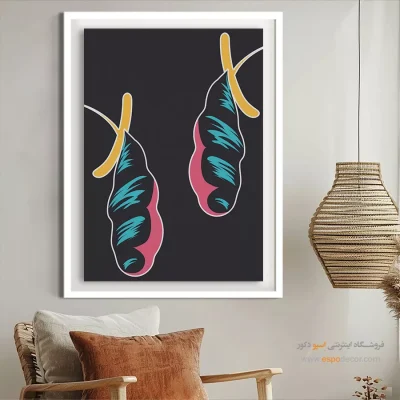 فروشگاه تابلو مینیمال - تخیل پر جنب و جوش – تابلو مینیمال آرت - اسپو دکور