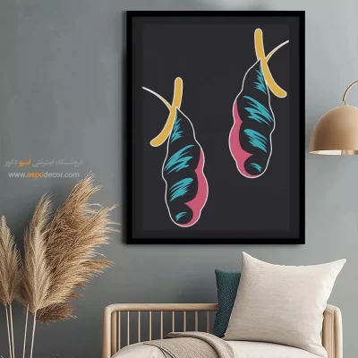 فروشگاه تابلو مینیمال - تخیل پر جنب و جوش – تابلو مینیمال آرت - اسپو دکور