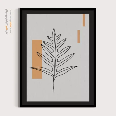 ست تابلو مینیمال برای دیوار زیبا - خلوص مینیمالیستی – تابلو مینیمال آرت - اسپو دکور