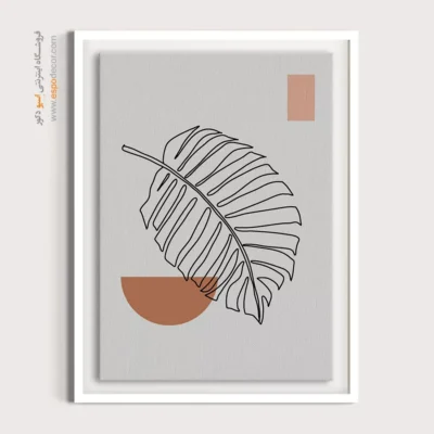 تابلو مینیمال طرح چهره 2025 - الگو – تابلو مینیمال آرت - اسپو دکور