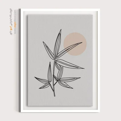 تابلو هنری مینیمال برای منزل جدید - موتیف – تابلو مینیمال آرت - اسپو دکور