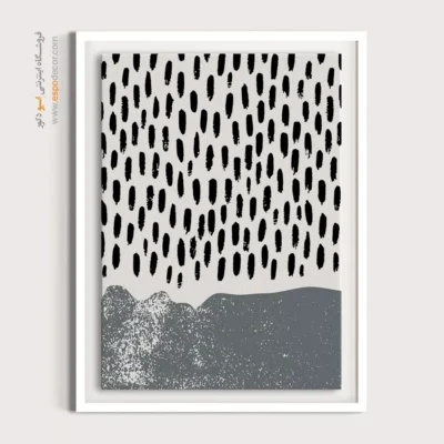 تابلو مدرن با طرح جدید - مینیمالیسم شاعرانه – تابلو مینیمال آرت - اسپو دکور