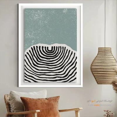 تابلو مینیمال بدون قاب خاص - ایده گرفتن – تابلو مینیمال آرت - اسپو دکور