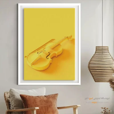 تابلو مینیمال خطی برای دکور - چشم انداز مینیمالیستی – تابلو مینیمال آرت - اسپو دکور