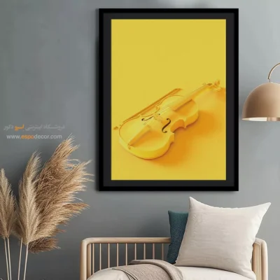 تابلو مینیمال خطی برای دکور - چشم انداز مینیمالیستی – تابلو مینیمال آرت - اسپو دکور