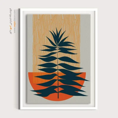 تابلو هنری مینیمال برای منزل با قاب - های آرام – تابلو مینیمال آرت - اسپو دکور