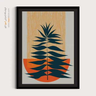 تابلو هنری مینیمال برای منزل با قاب - های آرام – تابلو مینیمال آرت - اسپو دکور