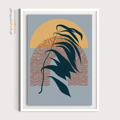 تابلو مینیمال برای اتاق کار خاص - نقاشی های عجیب و غریب – تابلو مینیمال آرت - اسپو دکور