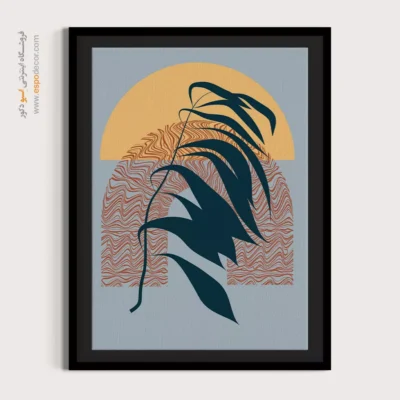 تابلو مینیمال برای اتاق کار خاص - نقاشی های عجیب و غریب – تابلو مینیمال آرت - اسپو دکور