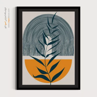 تابلو مدرن - شبکه بی نهایت – تابلو مینیمال آرت - اسپو دکور