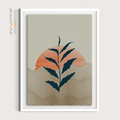 تابلو مینیمال قاب‌دار 2025 - هارمونی هنری – تابلو مینیمال آرت - اسپو دکور