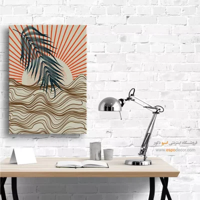 تابلو مینیمال بدون قاب با قاب