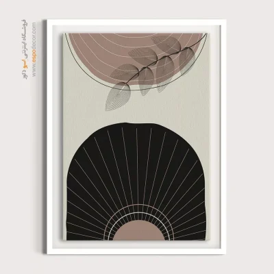 مرکز خرید تابلو مینیمال خاص - جذابیت هندسی – تابلو مینیمال آرت - اسپو دکور