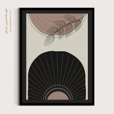 مرکز خرید تابلو مینیمال خاص - جذابیت هندسی – تابلو مینیمال آرت - اسپو دکور