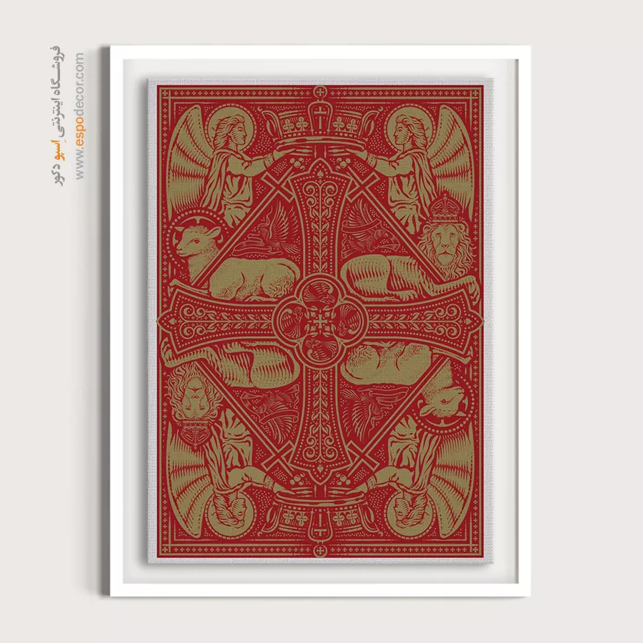 خرید تابلو دکوراتیو - ترکیب وکتور – تابلو مینیمال آرت - اسپو دکور