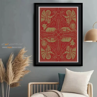 خرید تابلو دکوراتیو - ترکیب وکتور – تابلو مینیمال آرت - اسپو دکور