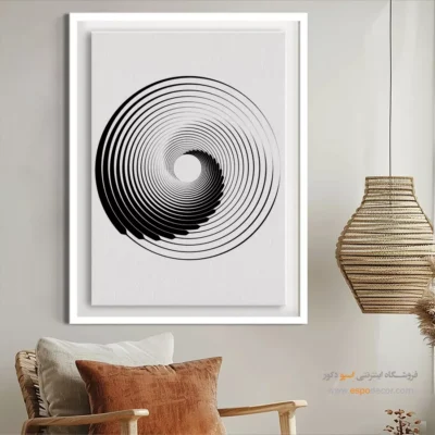 تابلو بوم - تقارن سازمانی – تابلو مینیمال آرت - اسپو دکور