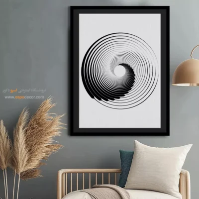 تابلو بوم - تقارن سازمانی – تابلو مینیمال آرت - اسپو دکور