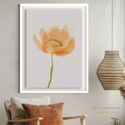 خرید تابلو بوم چاپی - پیکربندی پرتوها – تابلو مینیمال آرت - اسپو دکور