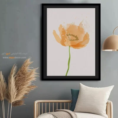 خرید تابلو بوم چاپی - پیکربندی پرتوها – تابلو مینیمال آرت - اسپو دکور