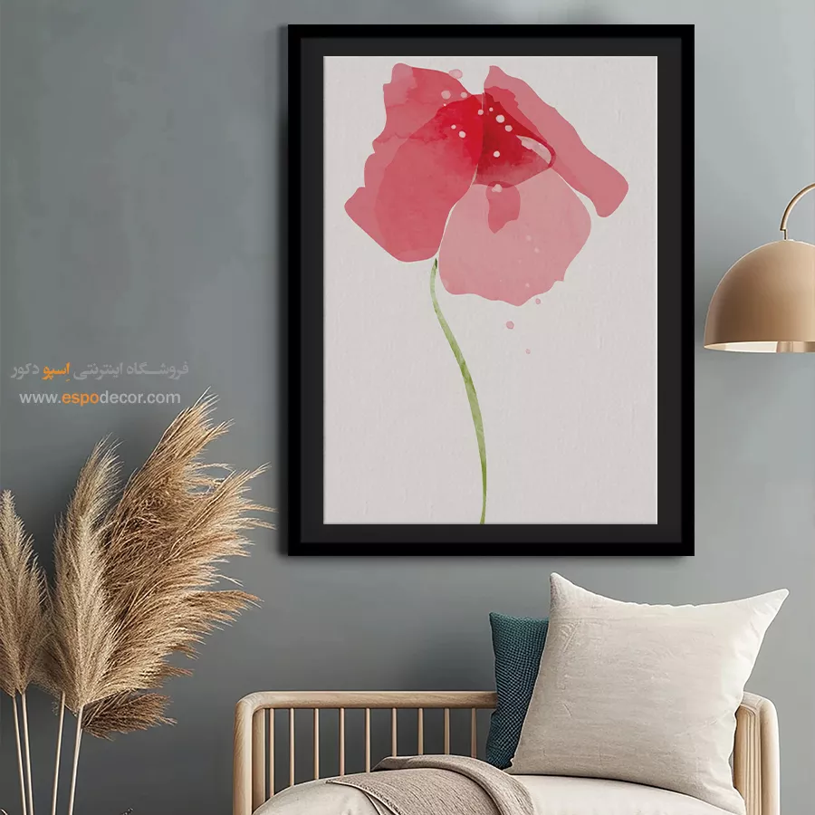 خرید تابلو - تضادهای آرام – تابلو مینیمال آرت - اسپو دکور