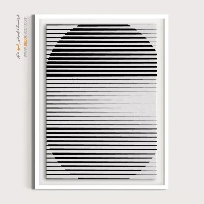 تابلو بوم مناسب اتاق دختران - ظرافت در خطوط – تابلو مینیمال آرت - اسپو دکور