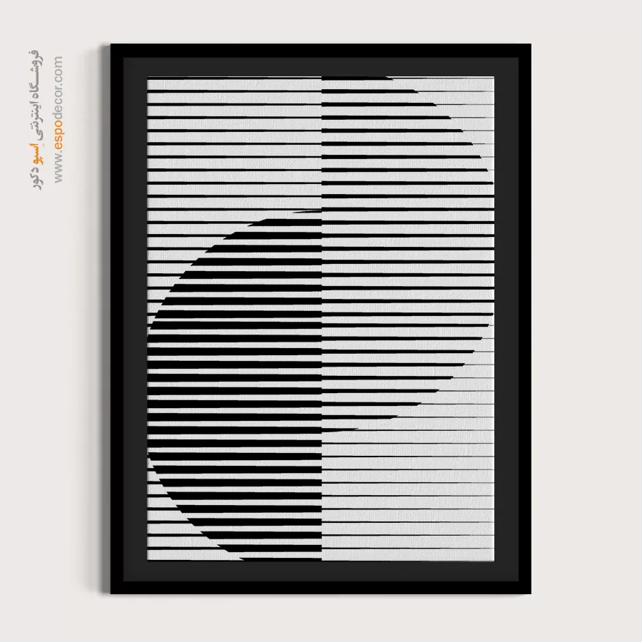 تابلو بوم مناسب اتاق خواب - بال زمزمه – تابلو مینیمال آرت - اسپو دکور