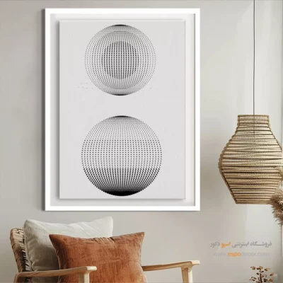 تابلو بوم مناسب پذیرایی - برداشت های مینیمالیستی – تابلو مینیمال آرت - اسپو دکور