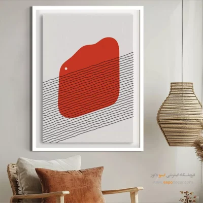 تابلو جدید مدرن - انتزاع هنری – تابلو مینیمال آرت - اسپو دکور