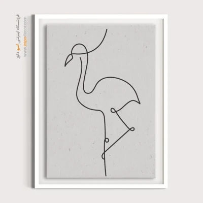 خرید تابلو - شاعرانه – تابلو مینیمال آرت - اسپو دکور