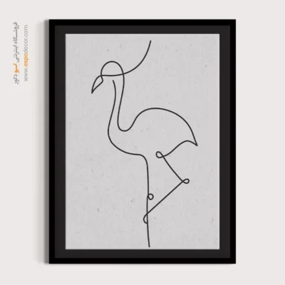 خرید تابلو - شاعرانه – تابلو مینیمال آرت - اسپو دکور