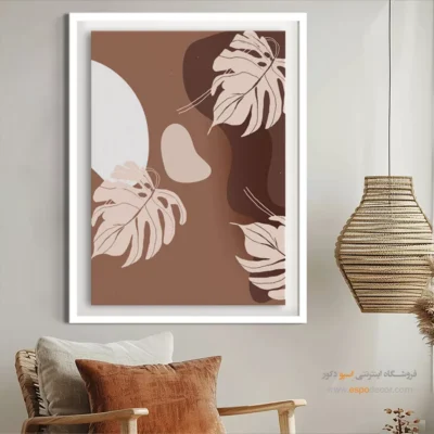 تابلو نقاشی مینیمال مدرن - خطوط هماهنگ – تابلو مینیمال آرت - اسپو دکور