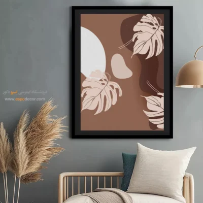 تابلو نقاشی مینیمال مدرن - خطوط هماهنگ – تابلو مینیمال آرت - اسپو دکور