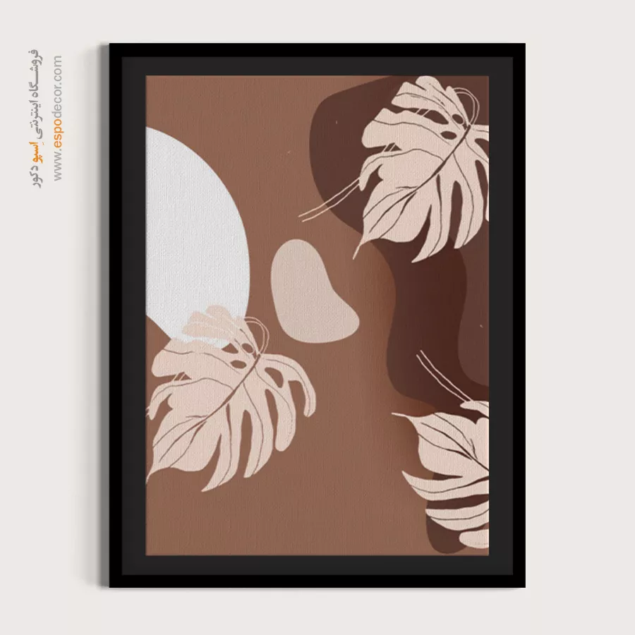 تابلو نقاشی مینیمال مدرن - خطوط هماهنگ – تابلو مینیمال آرت - اسپو دکور