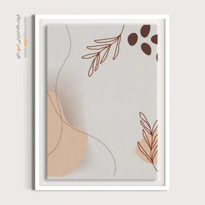 خرید تابلو نقاشی مدرن - اکتشافات مغزی – تابلو مینیمال آرت - اسپو دکور