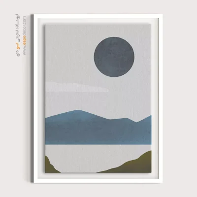 فروش تابلو مدرن برجسته - زمزمه – تابلو مینیمال آرت - اسپو دکور