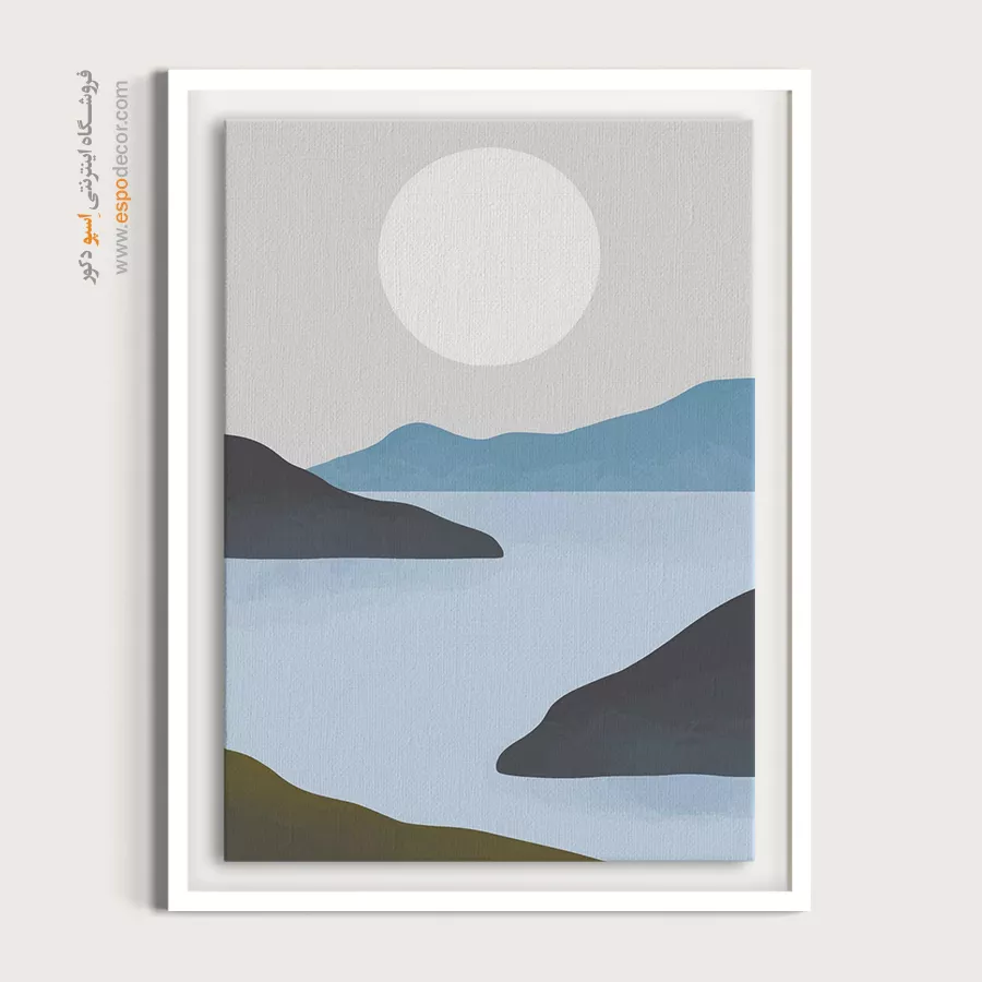 تابلوهای فانتزی مدرن - هنر ضروری – تابلو مینیمال آرت - اسپو دکور