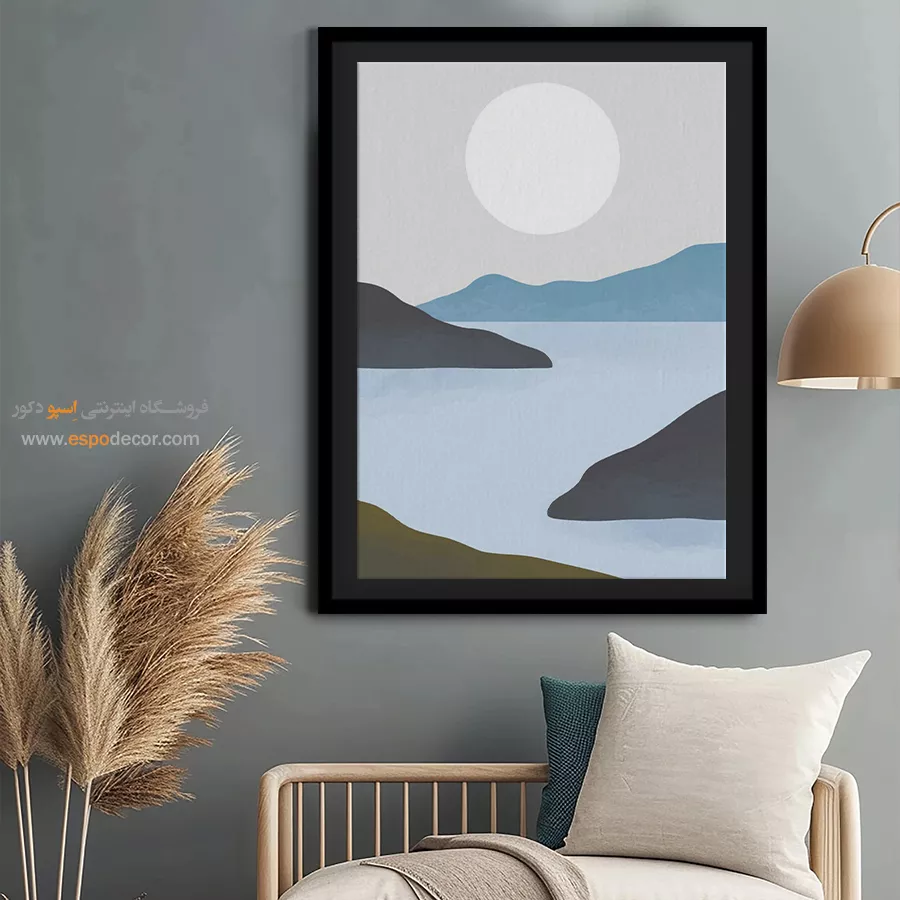 تابلوهای فانتزی مدرن - هنر ضروری – تابلو مینیمال آرت - اسپو دکور