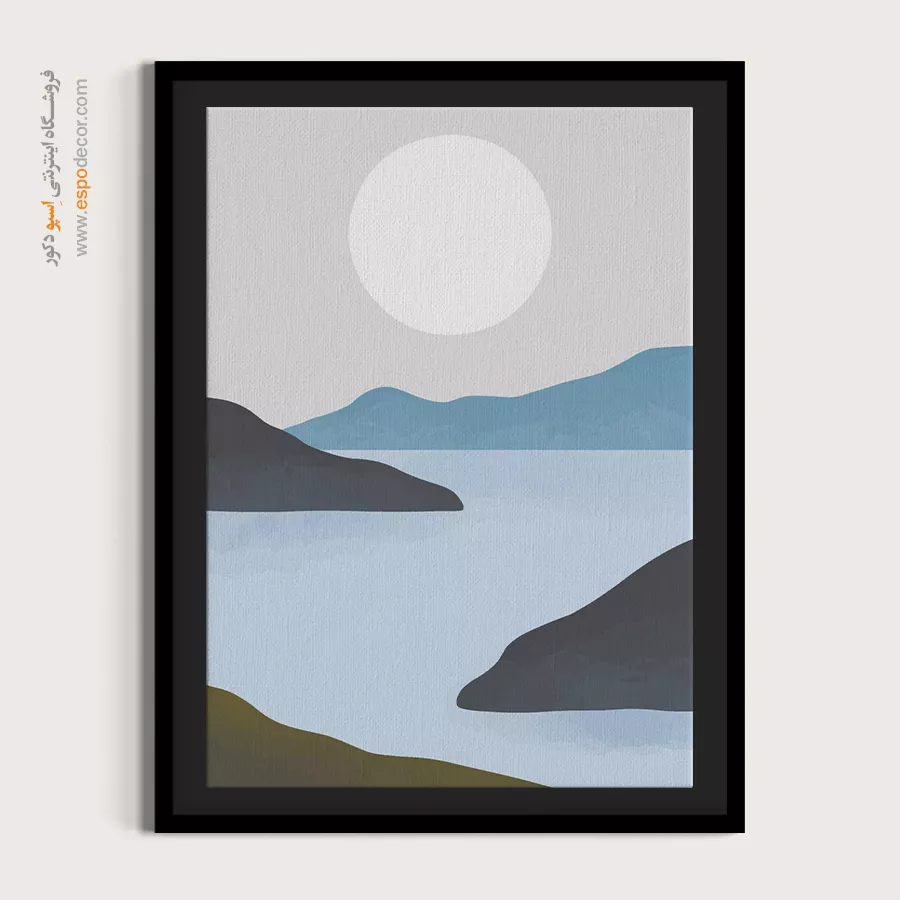 تابلوهای فانتزی مدرن - هنر ضروری – تابلو مینیمال آرت - اسپو دکور