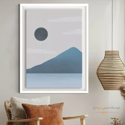 تابلو مدرن و شیک - ترکیب بندی – تابلو مینیمال آرت - اسپو دکور
