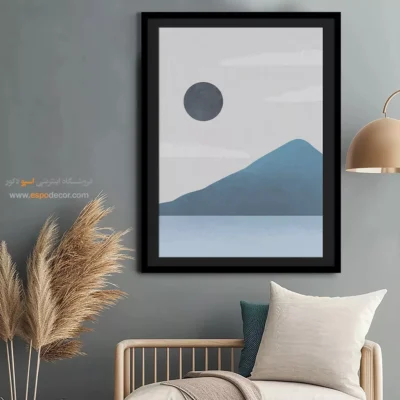 تابلو مدرن و شیک - ترکیب بندی – تابلو مینیمال آرت - اسپو دکور