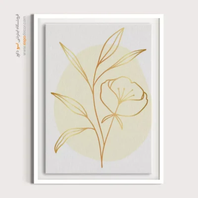 خرید تابلو مدرن - انتزاع زمزمه شده – تابلو مینیمال آرت - اسپو دکور