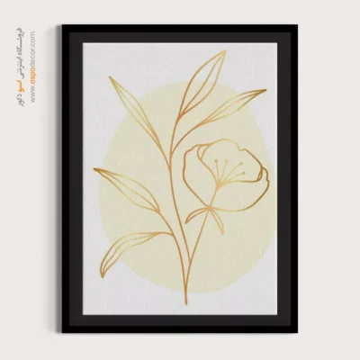 خرید تابلو مدرن - انتزاع زمزمه شده – تابلو مینیمال آرت - اسپو دکور